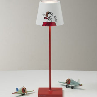 Zafferano Lampes à Porter Poldina x Peanuts table lamp Aviator - Buy now on ShopDecor - Discover the best products by ZAFFERANO LAMPES À PORTER design