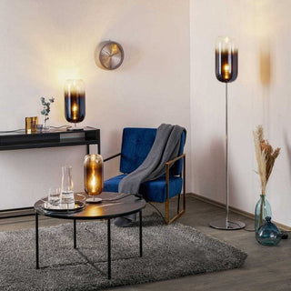 Artemide Gople floor lamp with black structure - Buy now on ShopDecor - Discover the best products by ARTEMIDE design