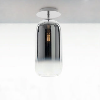 Artemide Gople ceiling lamp with silver structure - Buy now on ShopDecor - Discover the best products by ARTEMIDE design