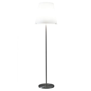 FontanaArte 3247 large nickel-white floor lamp by Archivio Storico FontanaArte - Buy now on ShopDecor - Discover the best products by FONTANAARTE design