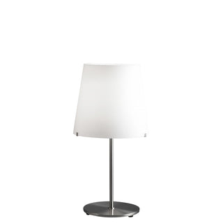 FontanaArte 3247TA big white nickel-plated table lamp - Buy now on ShopDecor - Discover the best products by FONTANAARTE design
