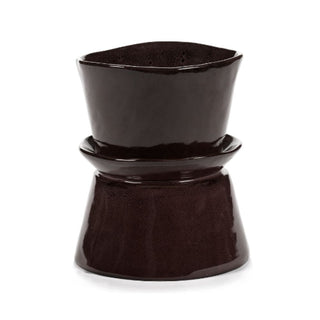 Serax La Mère vase/serving bowl h. 22 cm. Serax La Mère Ebony - Buy now on ShopDecor - Discover the best products by SERAX design