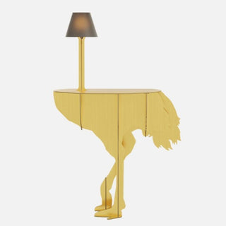 Ibride Mobilier de Compagnie Capsule Gold Diva Lucia wall console with integrated lamp - Buy now on ShopDecor - Discover the best products by IBRIDE design