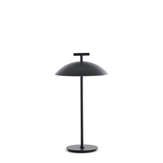 Kartell Mini Geen-A portable table lamp LED battery version for outdoor use Kartell Black 09 - Buy now on ShopDecor - Discover the best products by KARTELL design