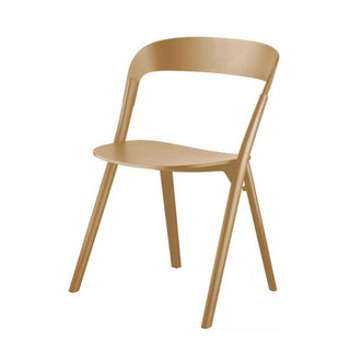 Magis Pila stacking chair Magis Natural - Buy now on ShopDecor - Discover the best products by MAGIS design