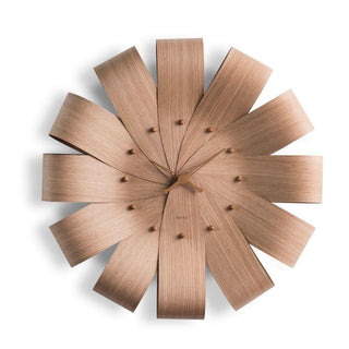Nomon Ciclo Oak wall clock diam. 55 cm. Oak - Buy now on ShopDecor - Discover the best products by NOMON design