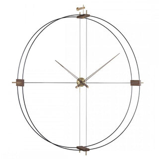 Nomon Delmori G wall clock with walnut hands - Buy now on ShopDecor - Discover the best products by NOMON design