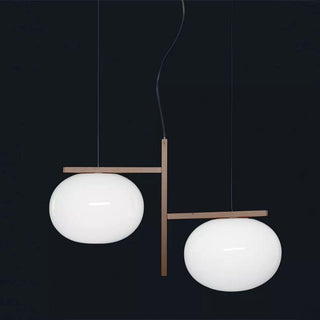 OLuce Alba 468 suspension lamp anodized bronze - Buy now on ShopDecor - Discover the best products by OLUCE design