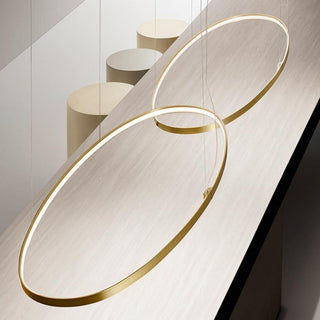 Panzeri Zero Ellipse suspension lamp by Enzo Panzeri - Buy now on ShopDecor - Discover the best products by PANZERI design