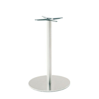 Pedrali Inox 4412 table base brushed steel H.73 cm. - Buy now on ShopDecor - Discover the best products by PEDRALI design