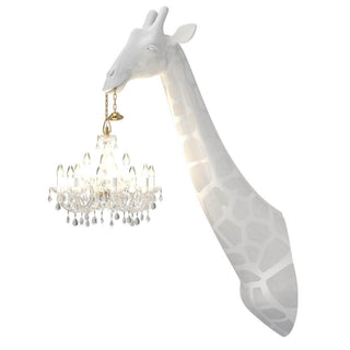 Qeeboo Giraffe In Love wall lamp White - Buy now on ShopDecor - Discover the best products by QEEBOO design