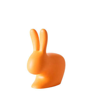 Qeeboo Rabbit Chair in the shape of a rabbit Qeeboo Orange - Buy now on ShopDecor - Discover the best products by QEEBOO design