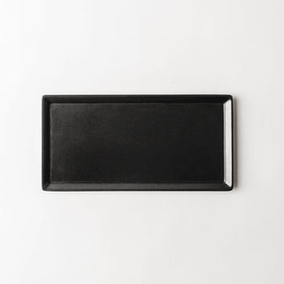 Schönhuber Franchi Grès Collection rectangular plate 14 x 28,5 cm. anthracite - Buy now on ShopDecor - Discover the best products by SCHÖNHUBER FRANCHI design