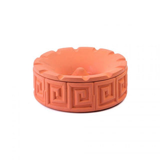 Seletti Magna Graecia Greche terracotta ashtray - Buy now on ShopDecor - Discover the best products by SELETTI design