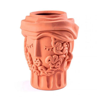 Seletti Magna Graecia Man terracotta vase h. 33 cm. - Buy now on ShopDecor - Discover the best products by SELETTI design