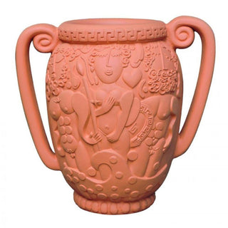 Seletti Magna Graecia terracotta amphora h. 15 cm. - Buy now on ShopDecor - Discover the best products by SELETTI design
