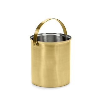 Serax Table Accessories ice bucket L brushed steel gold Pvd - Buy now on ShopDecor - Discover the best products by SERAX design