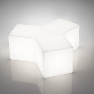 Slide Ypsilon Outdoor Pouf Lighting White by Slide Studio - Buy now on ShopDecor - Discover the best products by SLIDE design