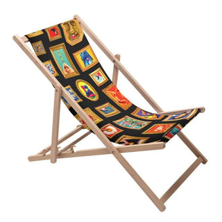 Seletti Toiletpaper Deck Chair Frames - Buy now on ShopDecor - Discover the best products by TOILETPAPER HOME design