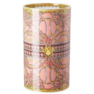 Versace meets Rosenthal La scala del Palazzo Vase H. 30 cm. pink - Buy now on ShopDecor - Discover the best products by VERSACE HOME design