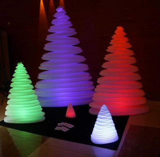 Vondom Chrismy Christmas tree LED 100 cm LED bright white/RGBW multicolor - Buy now on ShopDecor - Discover the best products by VONDOM design