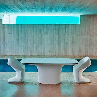 Vondom Ufo table with top HPL 200 x 100 cm white by Ora Ito - Buy now on ShopDecor - Discover the best products by VONDOM design