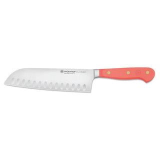Wusthof Classic Color santoku knife with hollow edge 17 cm. Wusthof Coral Peach - Buy now on ShopDecor - Discover the best products by WÜSTHOF design